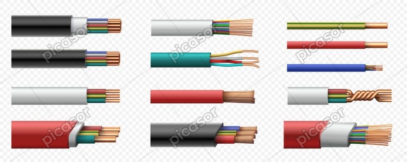 13 وکتور سیم و کابل وکتور سیم برق